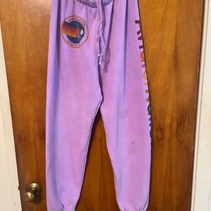 Aviator Nation Purple Sweatpants